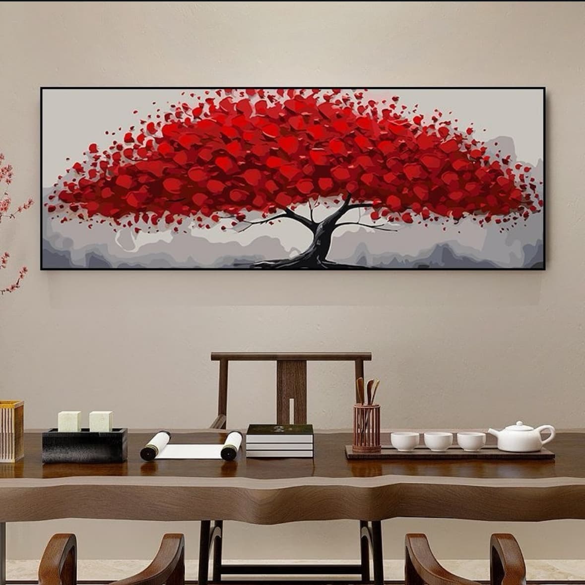 Nature's Canvas decorative mirror